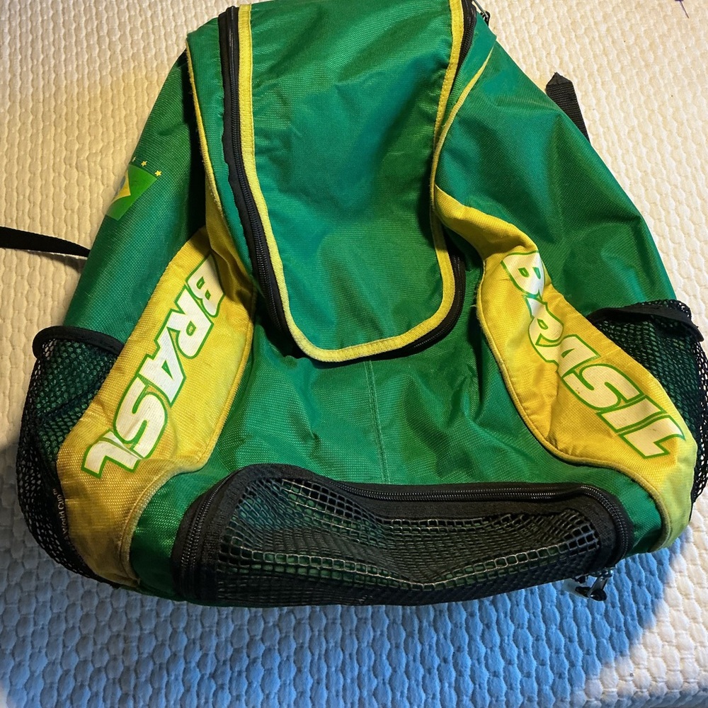 Brasil Green & Yellow Men's Backpack